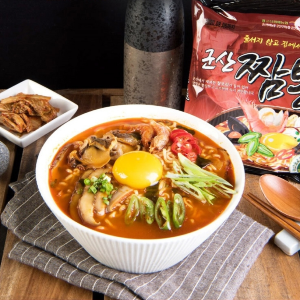 Gunsan Jjambbong Ramen 137g x 20 packs (1 box)