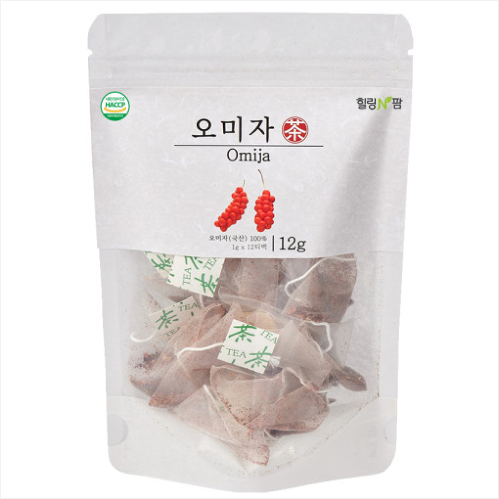 HealingNFarm Premium Schisandra Berry (Omija) Tea (1g x 12 tea bags)