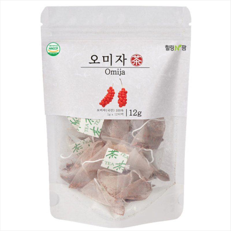 HealingNFarm Premium Schisandra Berry (Omija) Tea (1g x 12 tea bags)