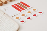 HOHODANG Colorful Korean Traditional Board Game (Yutnori) Set (Gift wrapped with Saekdong Cloth)