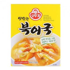 Ottogi Instant Dried Pollock Soup (2 servings)