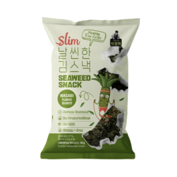 MASTER HEE's Slim Seaweed Snack 3 Individual Packs (4 Flavor Options) </br> Buy 3 Get 1 Free