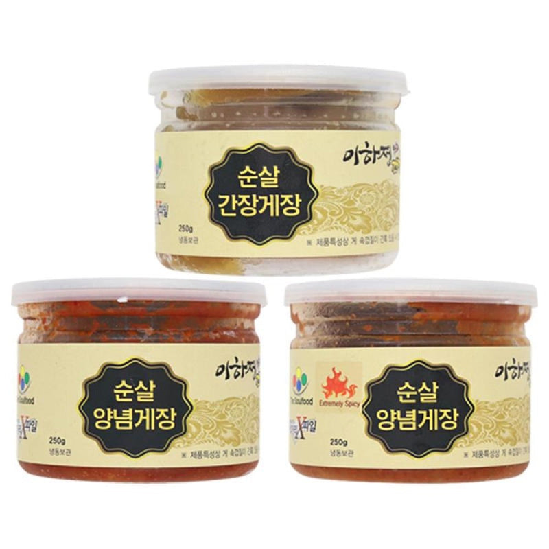 [MILLS EXPRESS] Chef Lee Hajung's Special Marinated Crab Meat (3 Flavor Options)