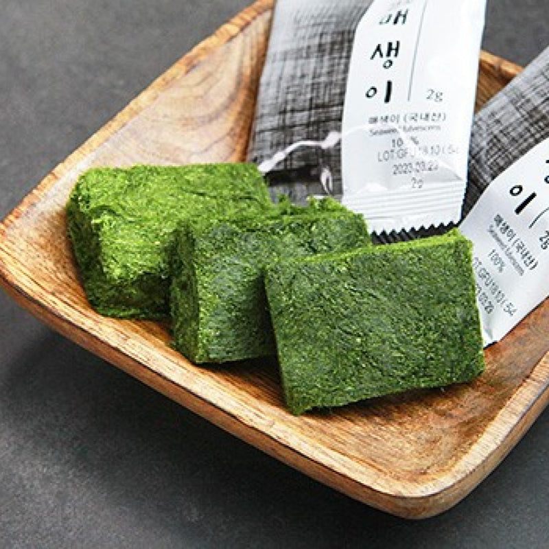 CHUNGSANBADA Dried Seaweed Fulvescens Cubes (2g x 5)