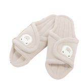 Microfiber Floor Cleaning Slippers - Beige