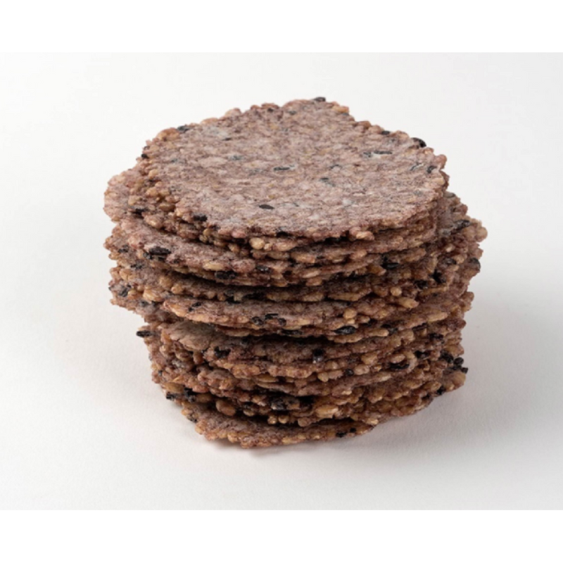 Gluten-Free Crispy Black Taro Rice Chips (Nurungji) 20g x 10 packs </br> EXP.DATE: 07/23/2023