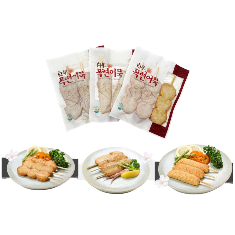 [SEPARATE FREE SHIPPING] Mokryun Fish Cake Set (9 Types)