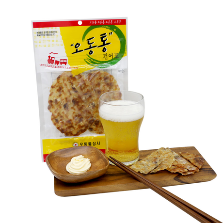 ODONGTONG Seasoned Dried Filefish 45g (2 Pieces per Order)