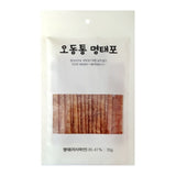 ODONGTONG All Natural Seasoned Dried Pollack (Myungtaepo) 70g