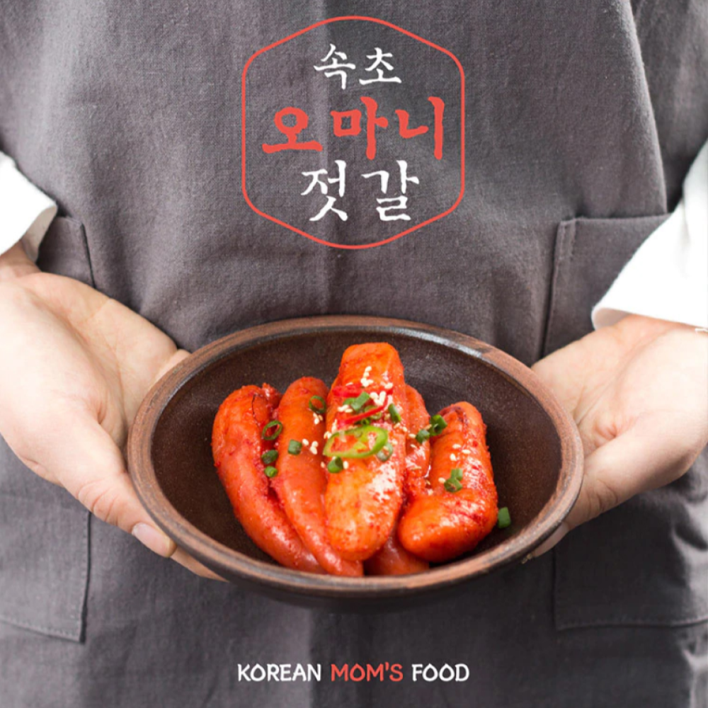 [SEPARATE FREE SHIPPING] OHMANI Salted Seasoned Seafood (Jeotgal) 8 Type Set 100g Each