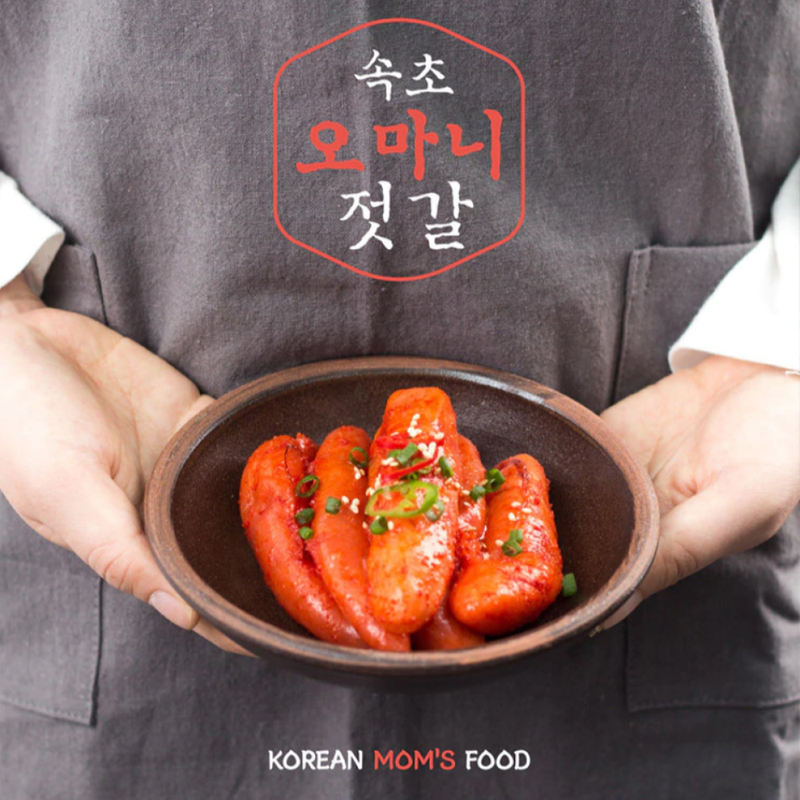 [SEPARATE FREE SHIPPING] OHMANI Salted Seasoned Seafood (Jeotgal) 8 Type Set 100g Each