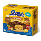 Haitai Oh Yes! Chocolate Peanut Butter Cake Multipack (12 Packs per Box)