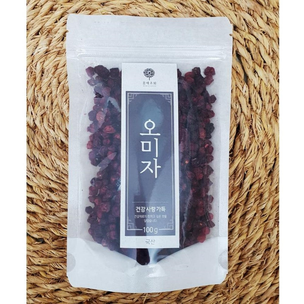 HealingNFarm Premium Dried Schisandra Berry (Omija)100g(EXP.DATE:08/21/2023)