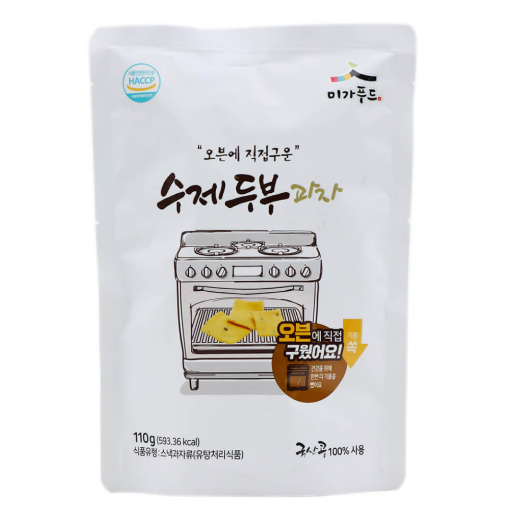 MIGA FOOD Handmade Oven-Baked Tofu Snack 110g