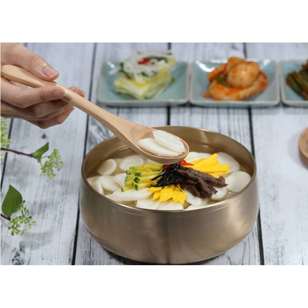 Sliced Rice Cake for Soup (Tteokguk Tteok) 1kg x 3 bags