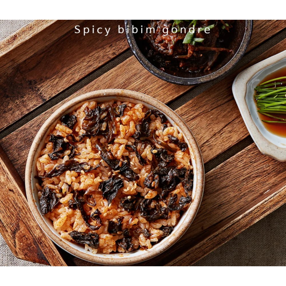 SPICY Bibim Gondre (Thistle) Sauce 80g x 4 packets