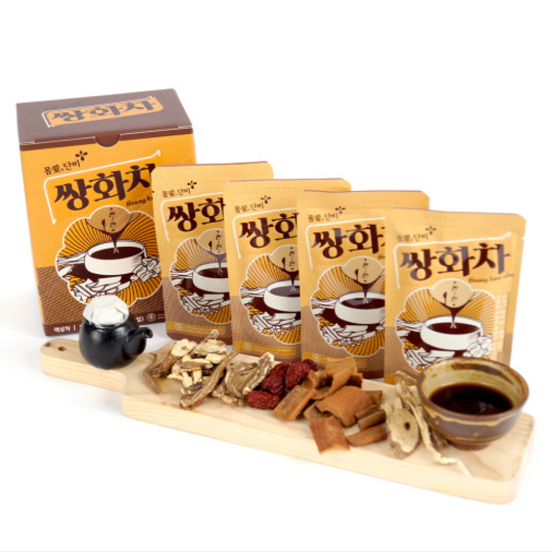DONGWOODANG SsanghwaCha - Korean Herbal Tea (100ml x 10 packs)