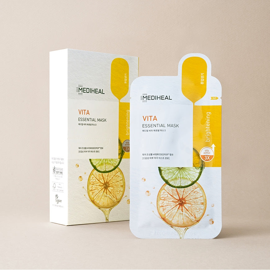 MEDIHEAL Vita Essential Mask (10 Sheets)