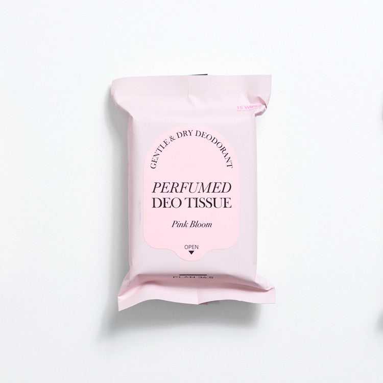 PLAN 36.5 Perfumed Deo Tissue Pink Bloom (15 Sheets)
