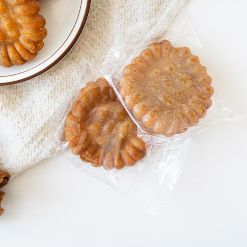 TINY PUMPKIN Korean Wheat Pumpkin Sweet Cookies 50g x 5 cookies