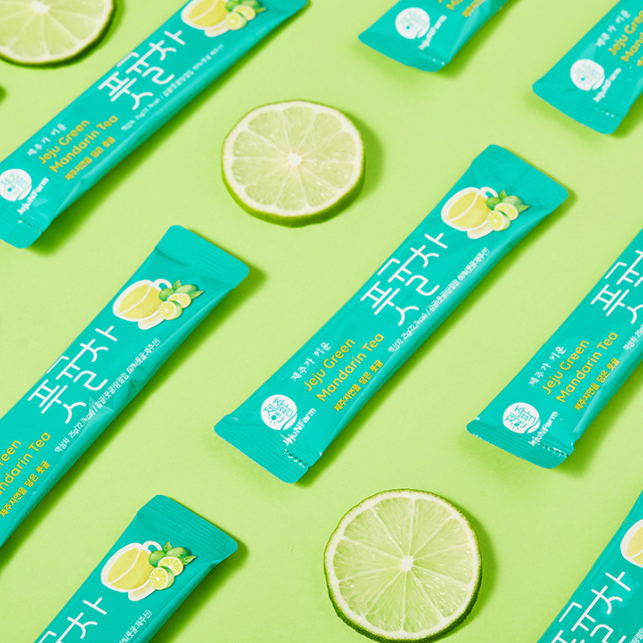 Jeju Green Mandarin Tea Sticks (25g x 30 sticks)