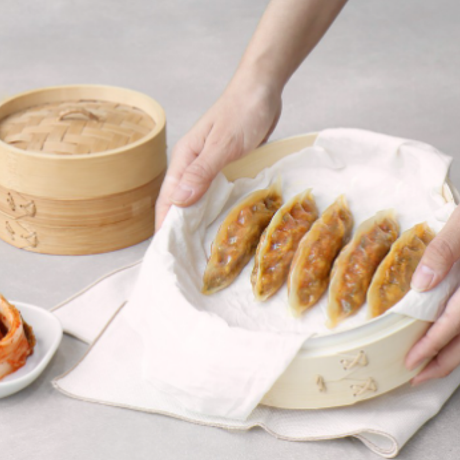 [SEPARATE FREE SHIPPING] CCONMA Vegan Mandu Set (3 packs of Vegan Kimchi Mandu & 3 packs of Vegan Mushroom Mandu)